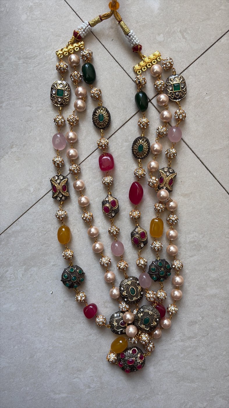 Rangrez Multi-Stone Necklace